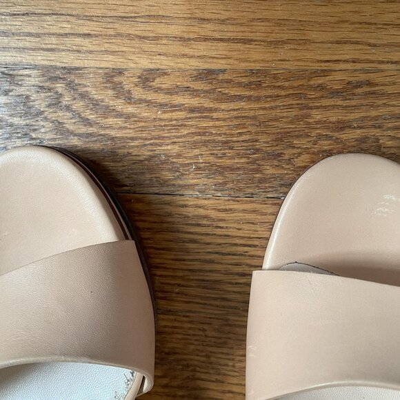 Casadei Tan and Brown Platform Sandals, US 10 - Picture 11 of 16